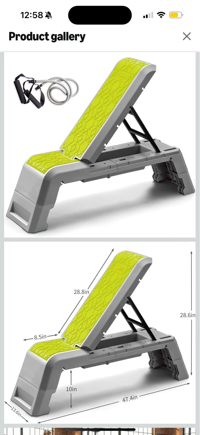 Leikefitness Multifunctional Aerobic Deck - Green - photo 3