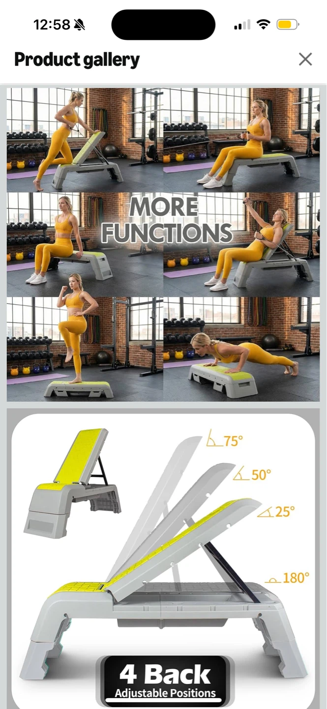 Leikefitness Multifunctional Aerobic Deck - Green - photo 4