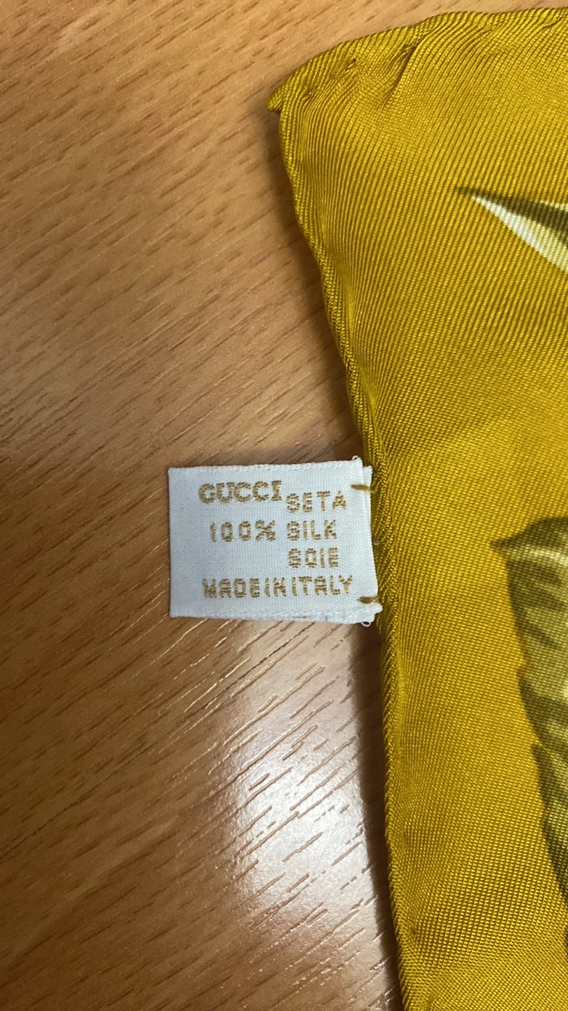 Authentic GUCCI Silk Scarf - photo 5