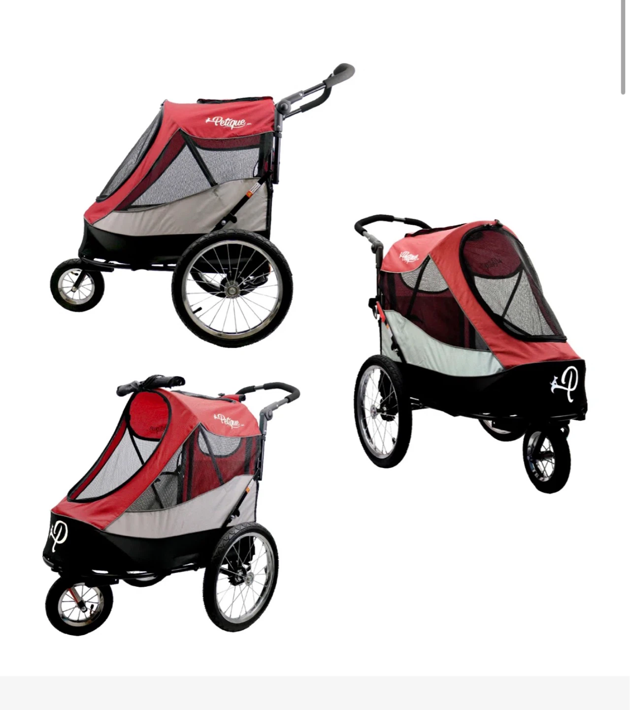 Petique Trailblazer Pet Jogger - Blue Color - photo 3