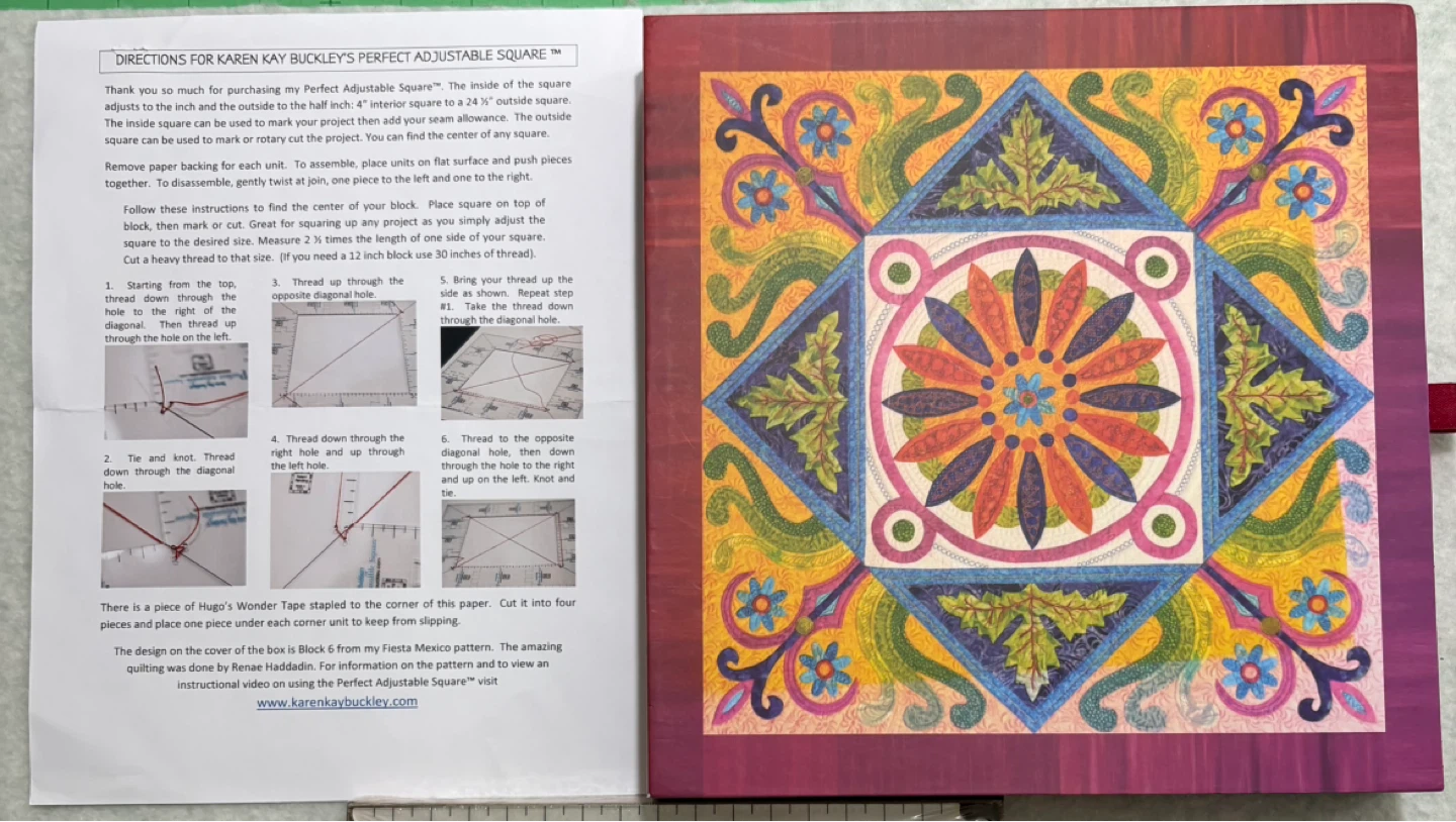 Karen Kay Buckley's Perfect Adjustable Square Tool