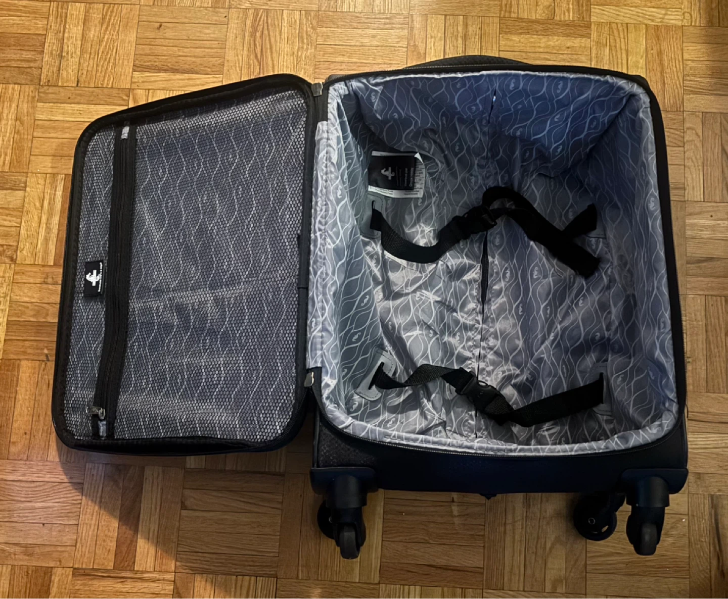 Atlantic Black Hardside Carry-On Luggage