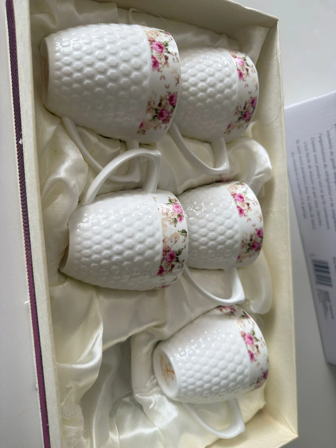 Set of 6 Royal Windsor Mugs with Floral Design - photo 2
