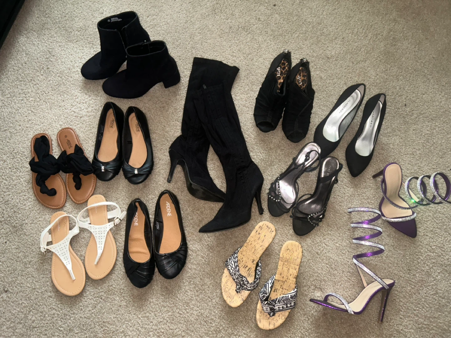 SIZE 6 - Assorted Women's Shoes