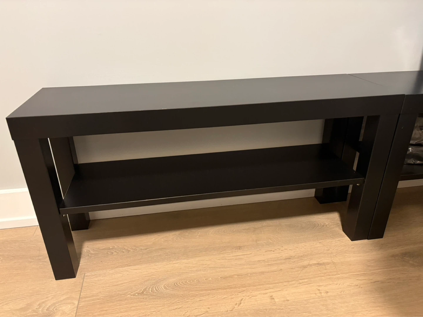IKEA TV Bench Black