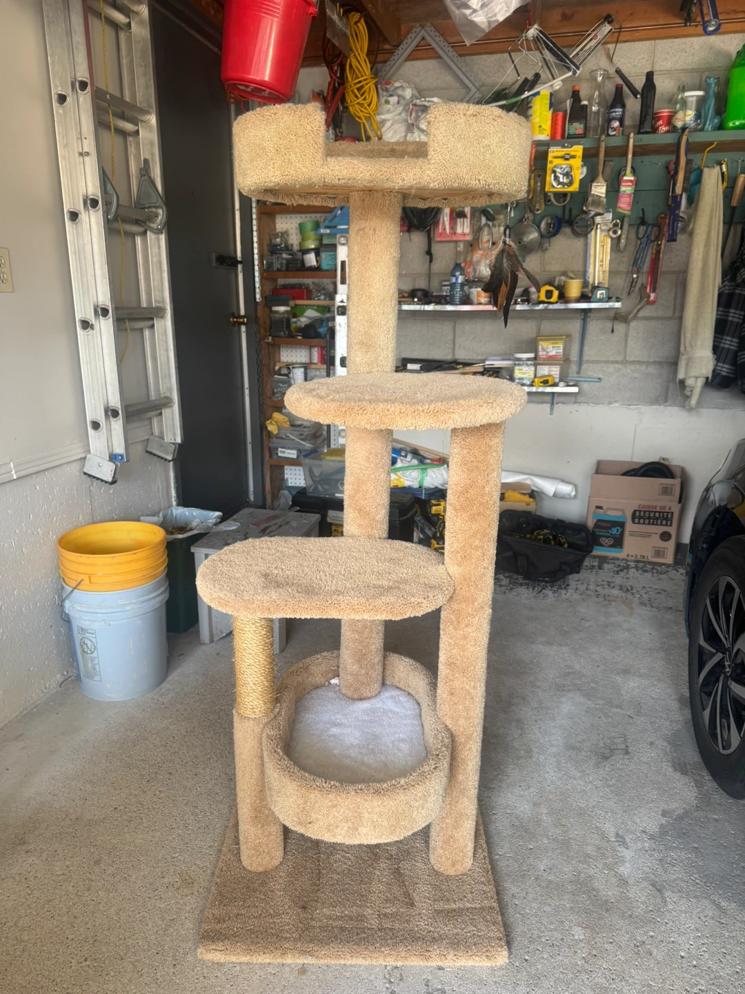 Multi-Level Cat Tree with Scratching Post - photo 3
