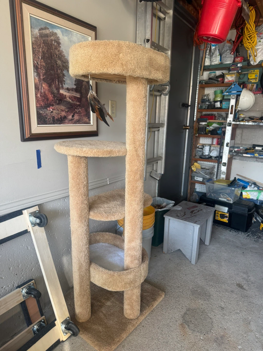 Multi-Level Cat Tree with Scratching Post - photo 2