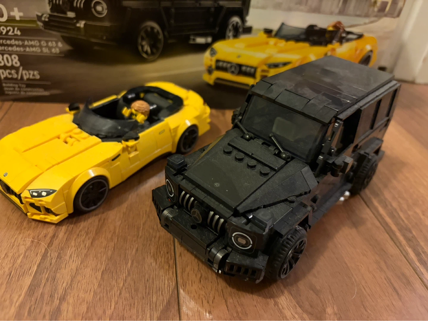 Speed Champions Lego AMG G 63, AMG SL 63, F1 W12 and Project One - photo 3