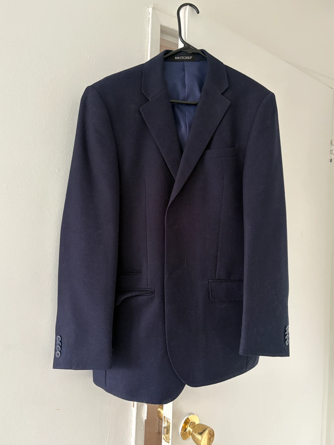 Britches Men's Navy Blazer
