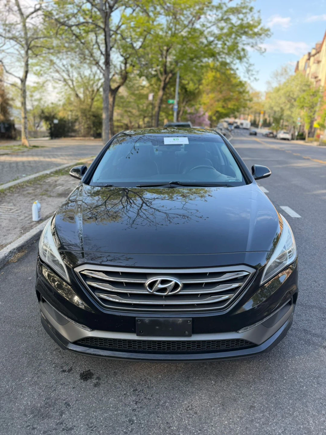 Black Hyundai Sonata Sport Sedan