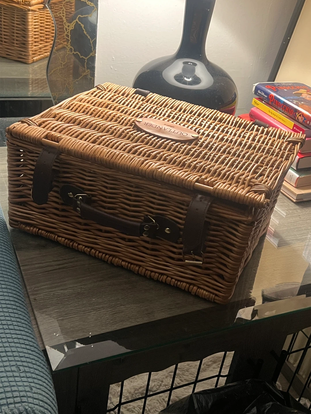 Wicker Picnic Basket Set for Two - Outlander - photo 3