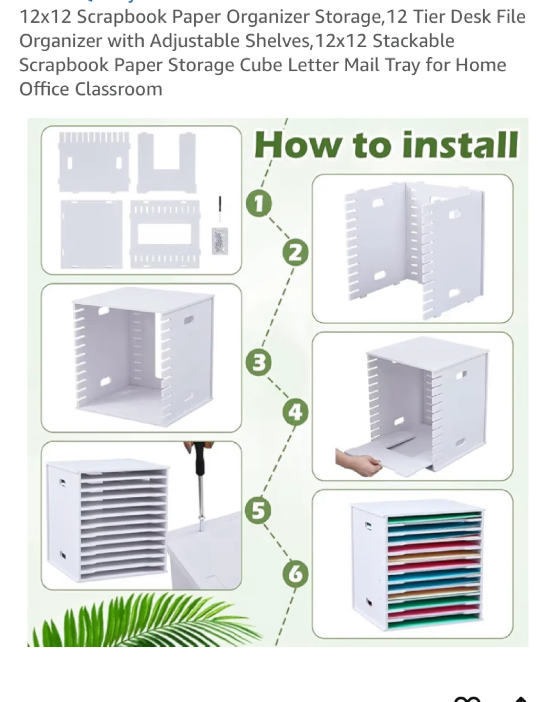 Paper organizer - photo 2