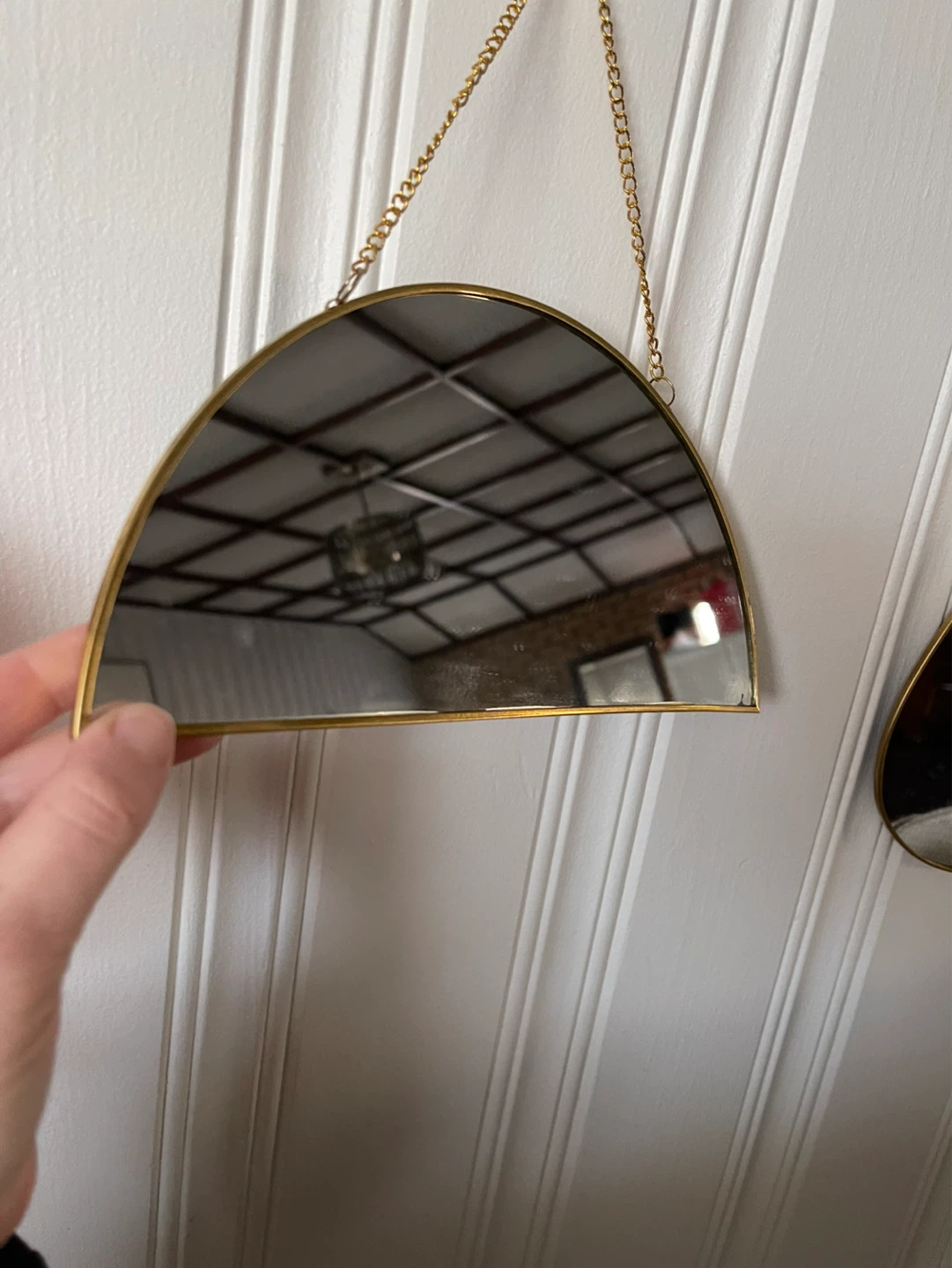 Decorative Hanging Mirrors - Set of 2 (Arch & Teardrop) - photo 2