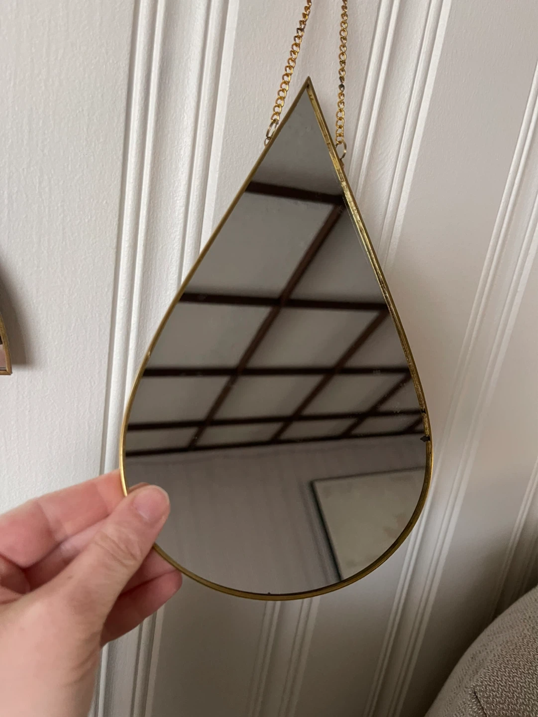 Decorative Hanging Mirrors - Set of 2 (Arch & Teardrop) - photo 3