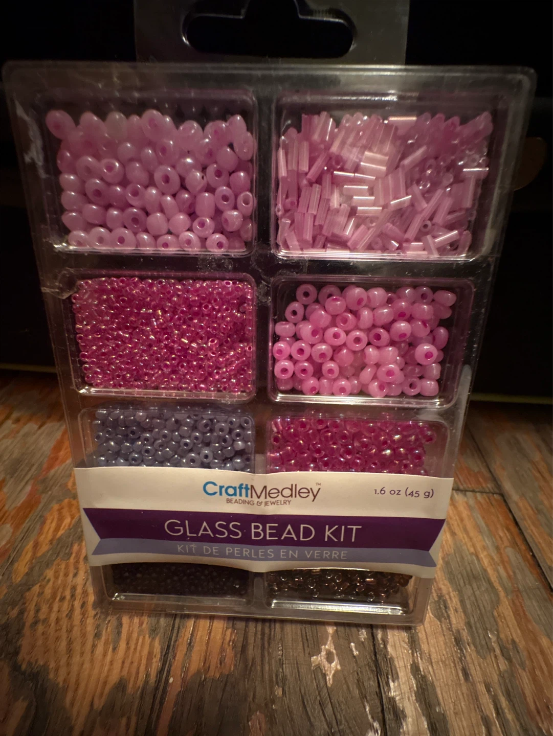 CraftMedley Glass Bead Kit 1.6 oz