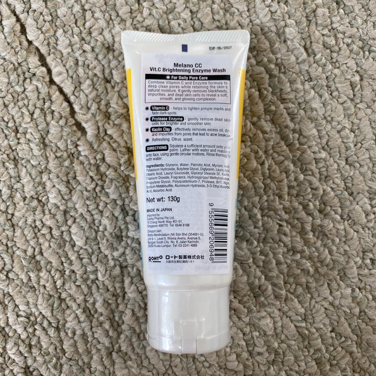 Melano CC Vitamin C Brightening Enzyme Face Wash Skincare - photo 2