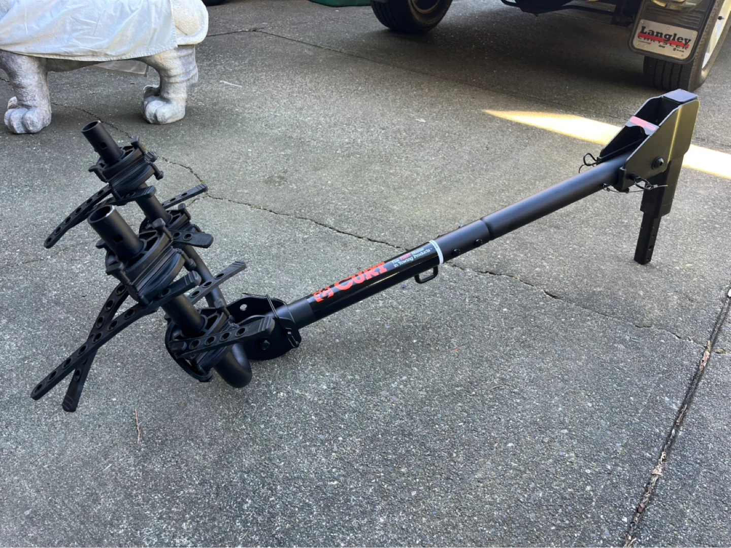 Curt Hitch Mounted Bike Rack