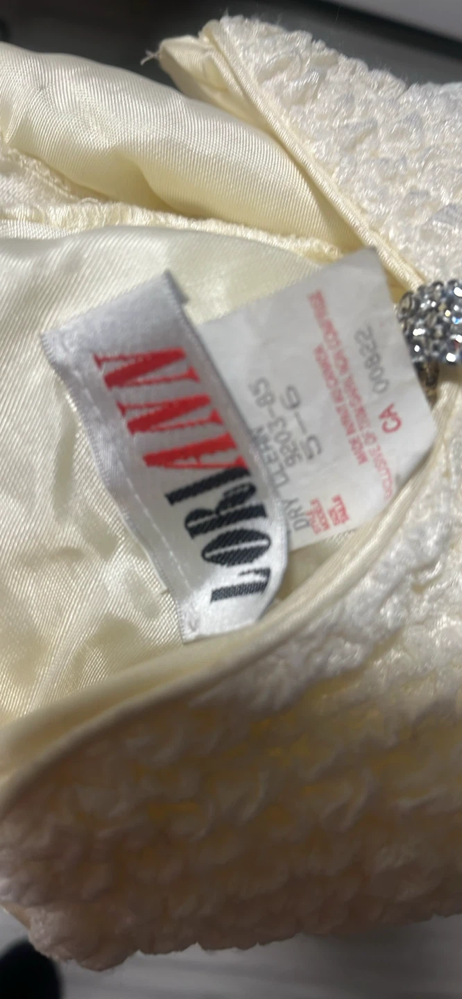 LORANN White Lace Trimmed Dress - photo 4
