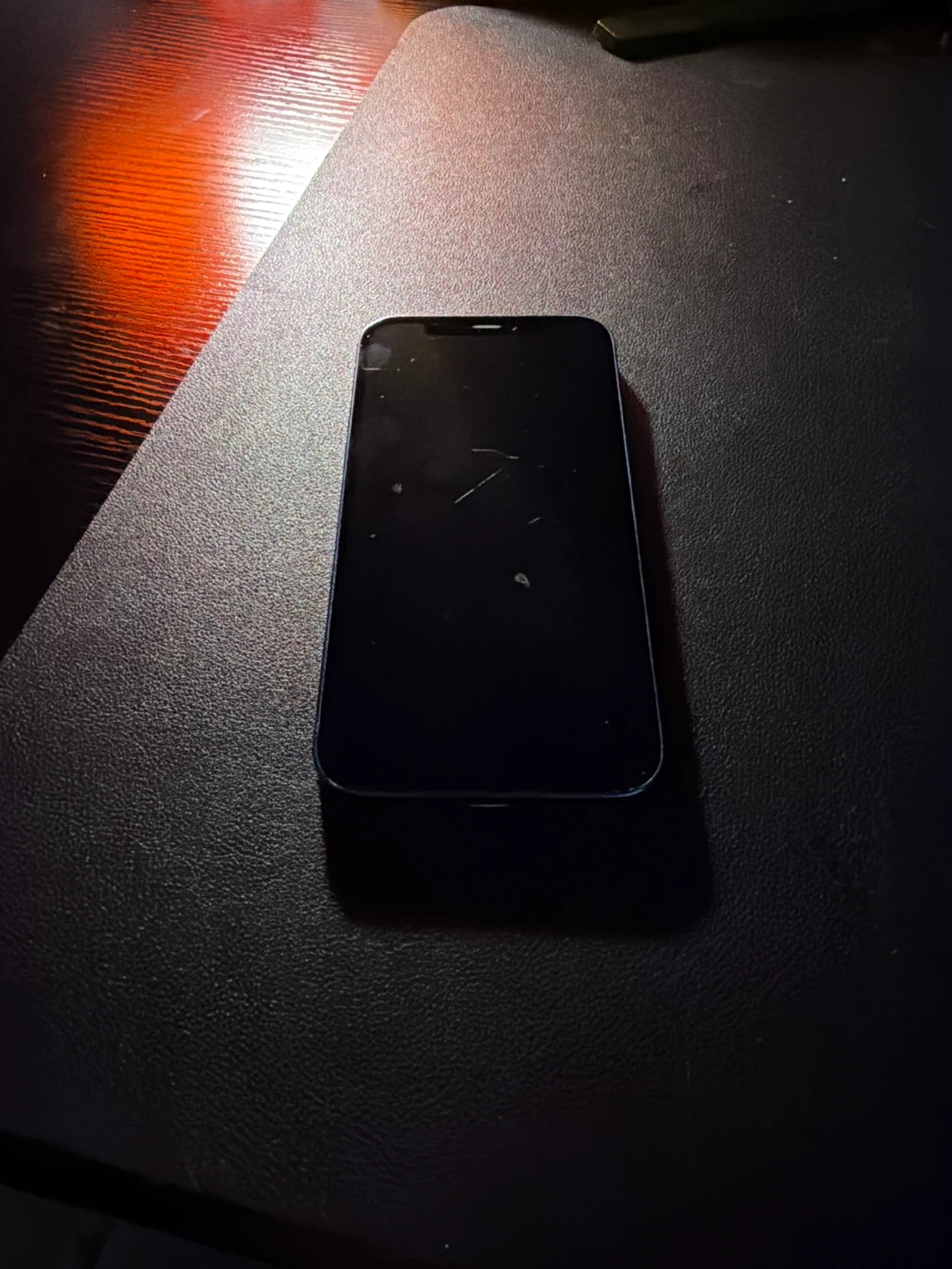 Apple iPhone 12 deep blue color