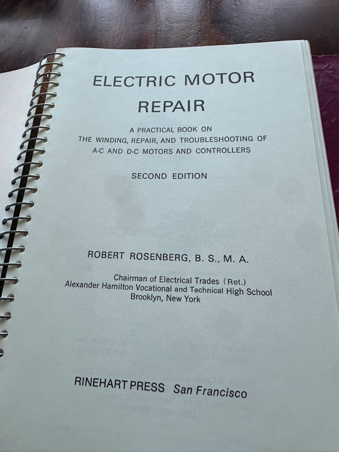 Electric motor repair - photo 3