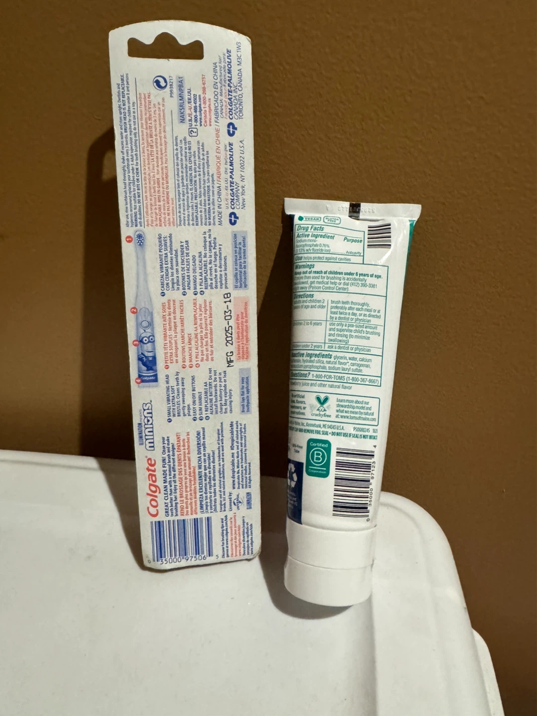 Colgate Kids electric toothbrush& Tom's Toothpaste - photo 2