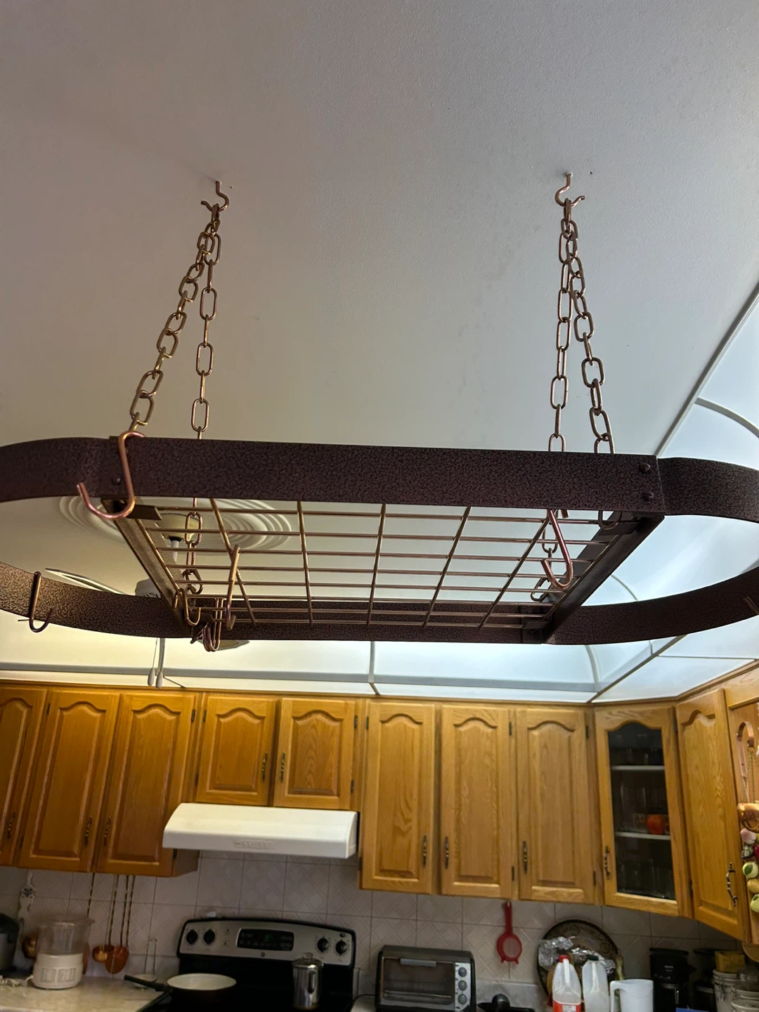 Pot Rack with Hanging Hooks - photo 2