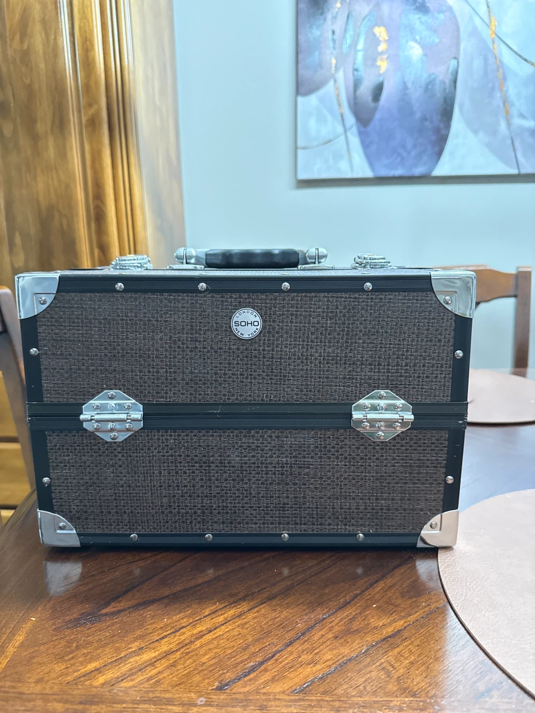 SOHO Makeup Train Case