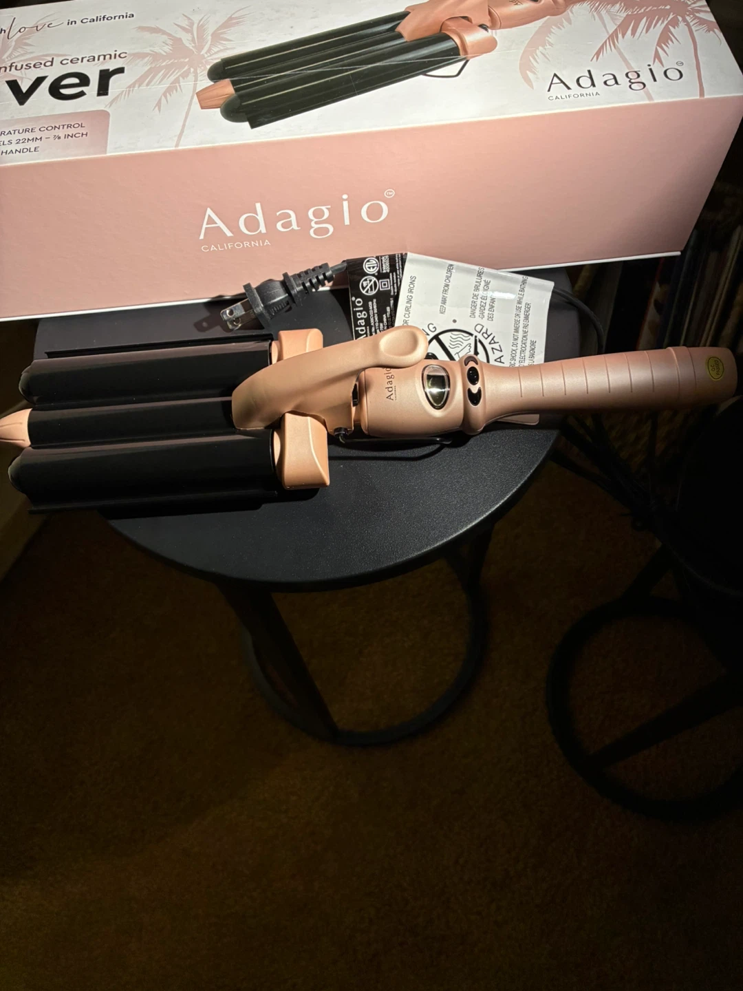 Adagio Tourmaline Infused Ceramic Waver