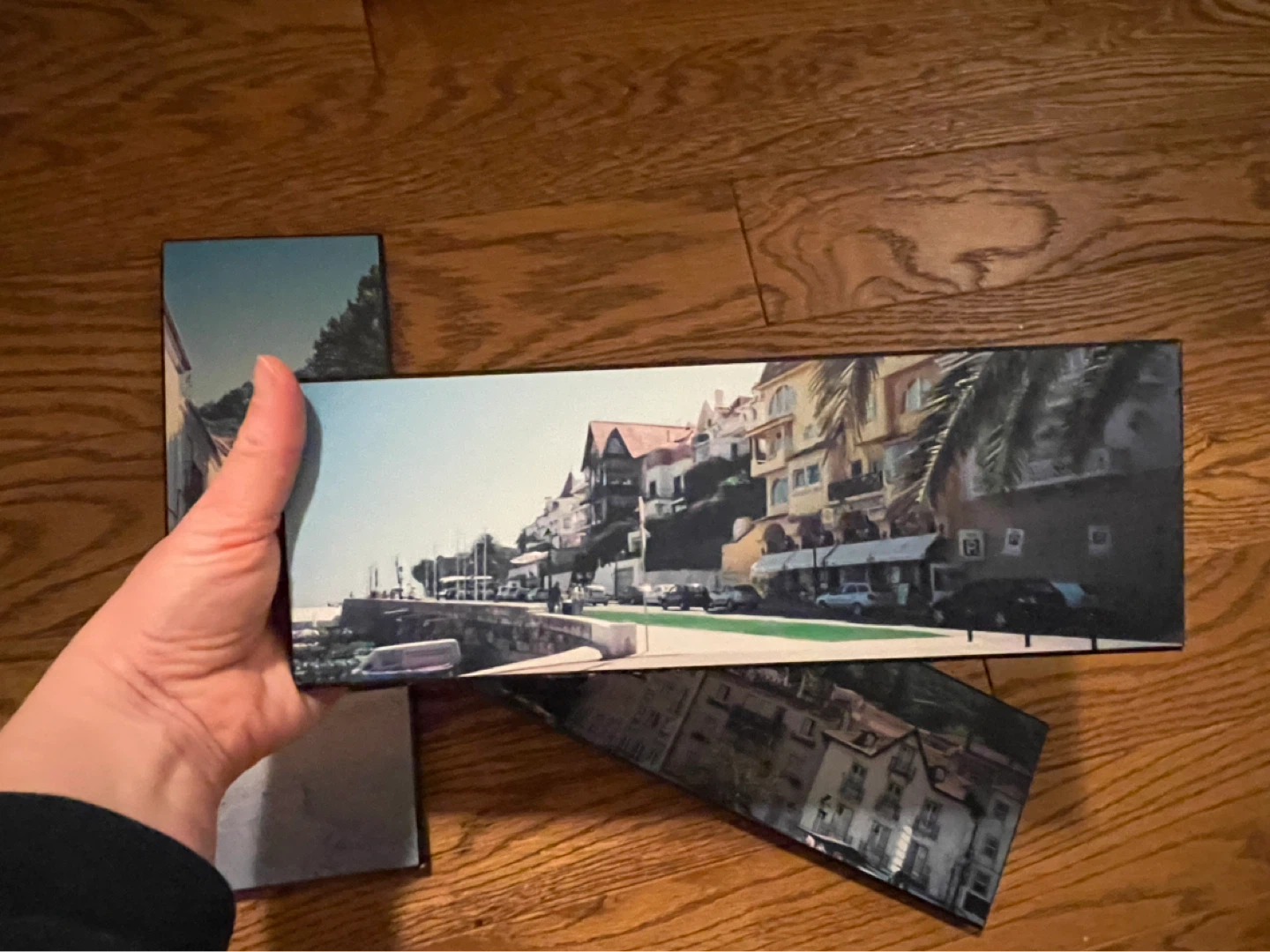 Set of 3 Panoramic Cityscape Art Prints - photo 5