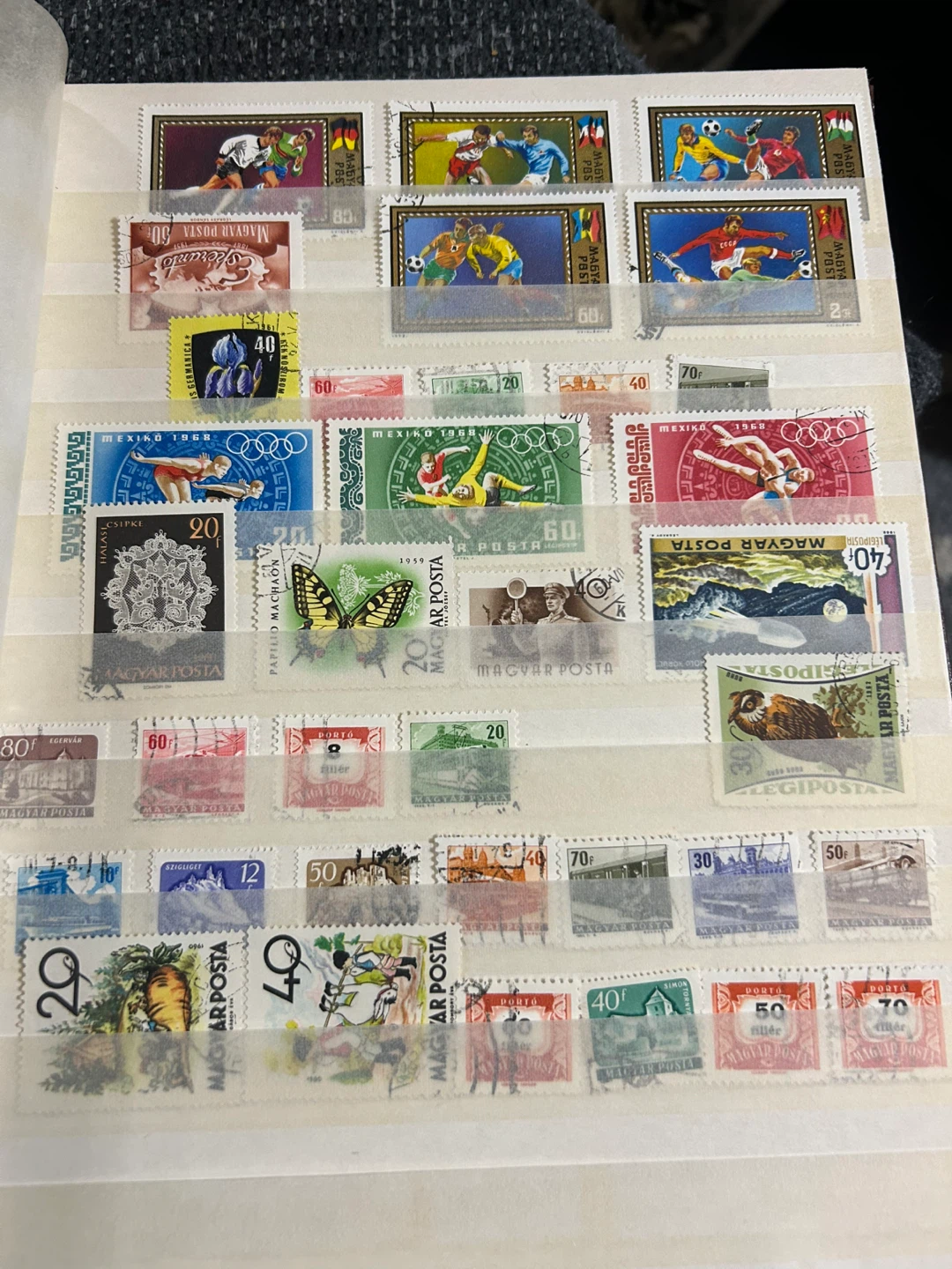 Collection of Hungarian Postage Stamps - photo 4