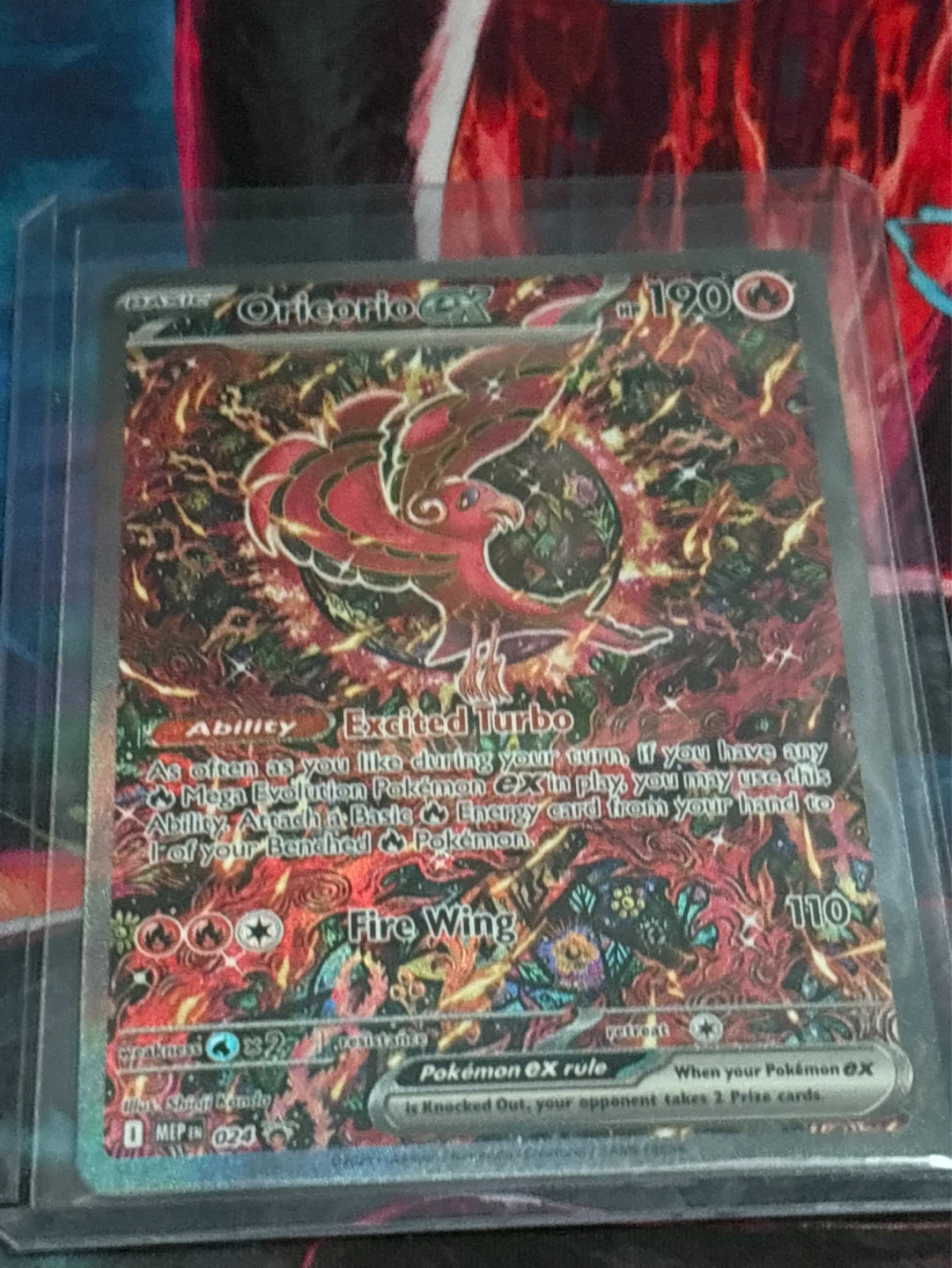 Pokemon Oricorio EX & Mega Charizard EX UPC promo - photo 4