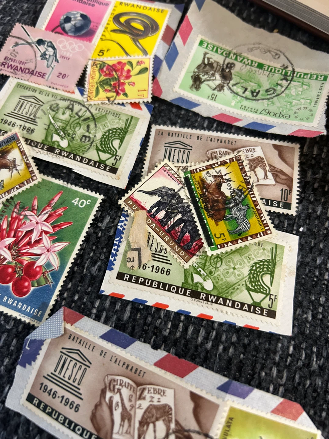Collection of UNESCO 1946-1966 Stamps