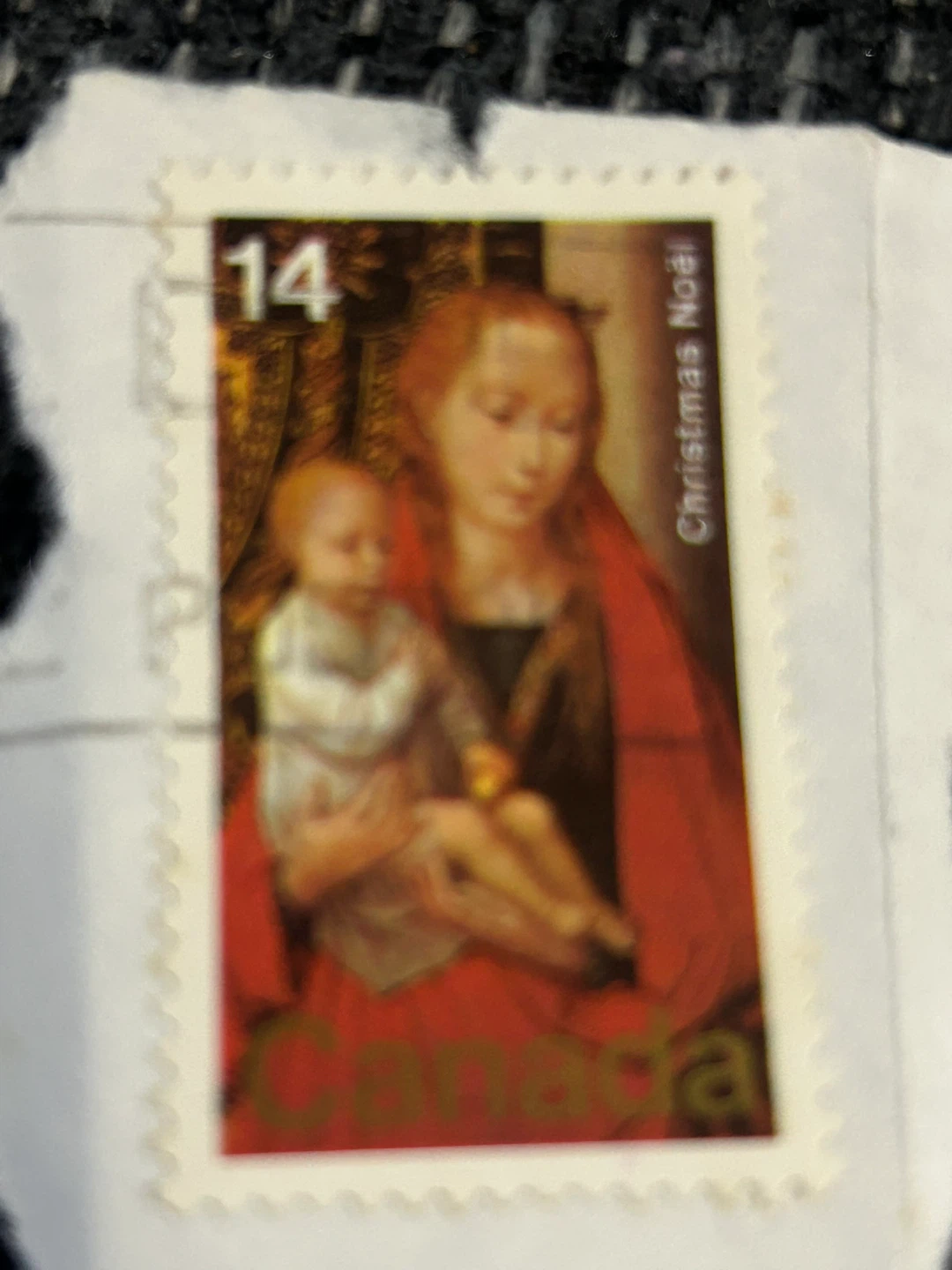 Canada Christmas stamp 14