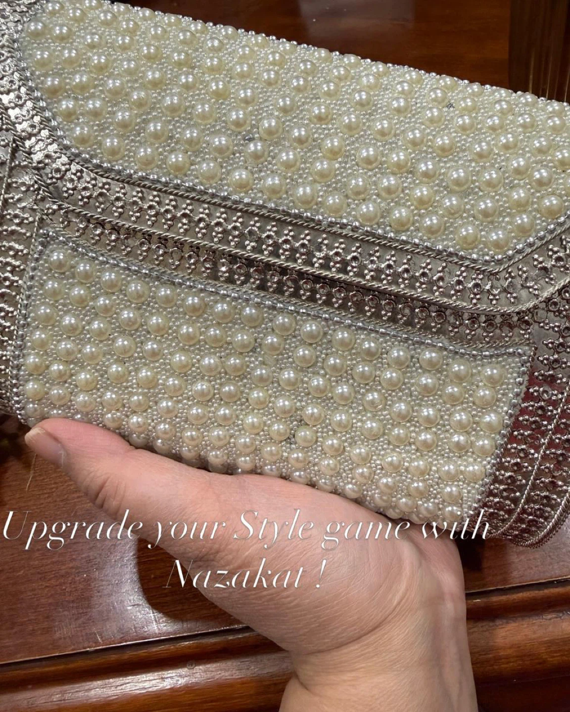 Beaded Clutch Purse