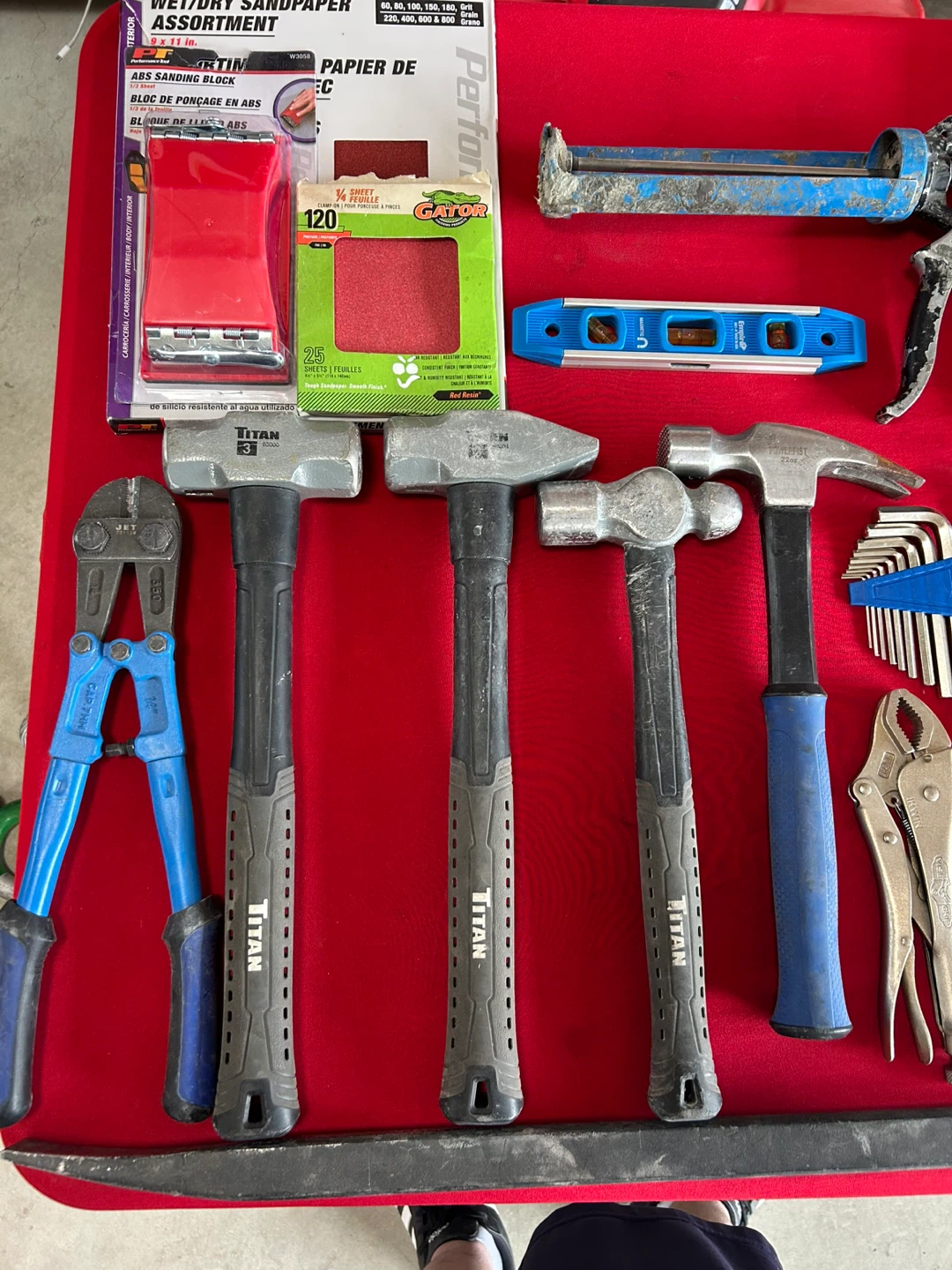 Hand tool lot w/tool bag - photo 4