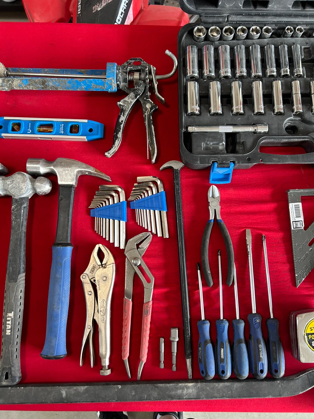 Hand tool lot w/tool bag - photo 3