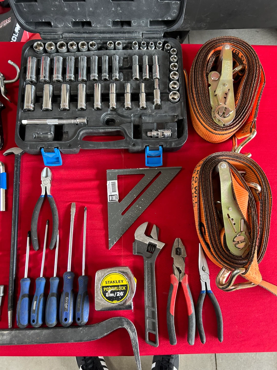 Hand tool lot w/tool bag - photo 2