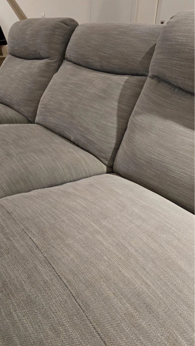 Structube Roger sectional reclining sofa - photo 5