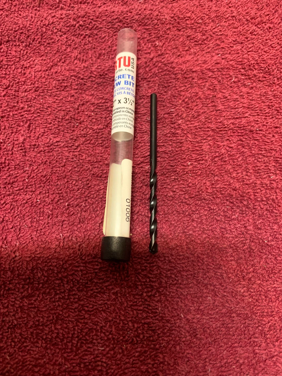 ARTU 5/32 x 3-1/2 CONCRETE BITS - photo 2