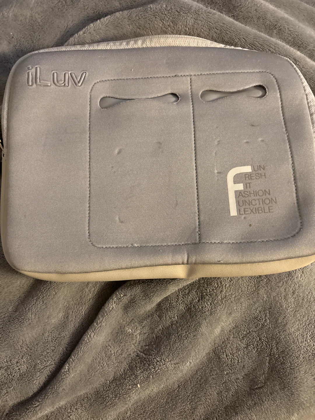 Grey Padded Sleeve/Pouch for tablet