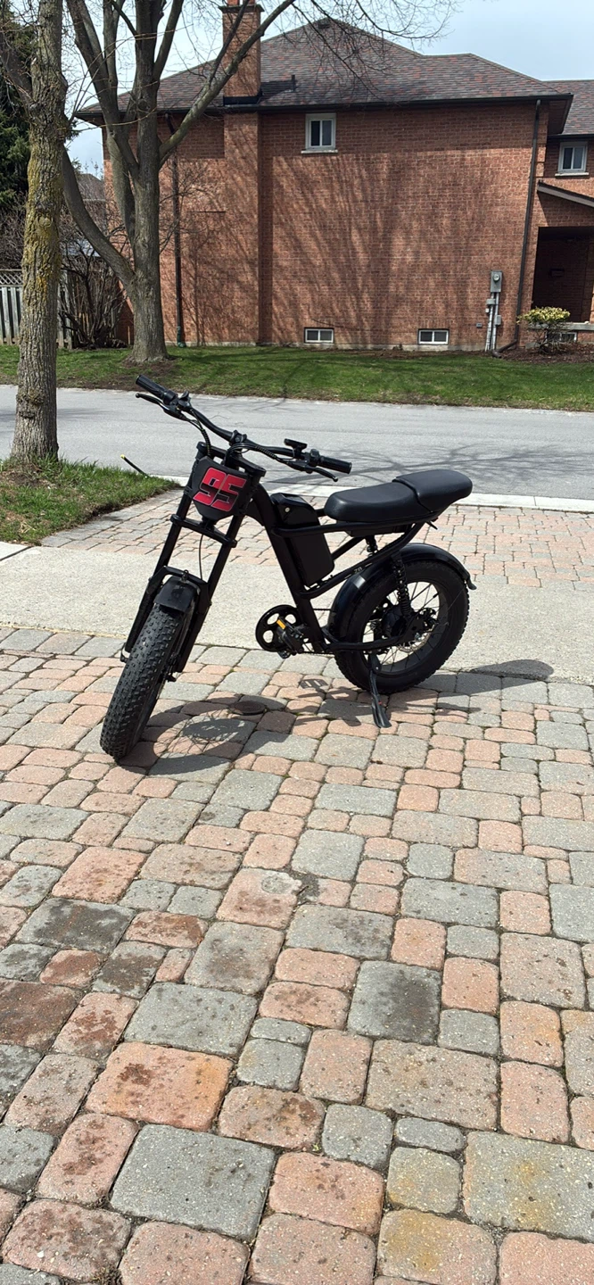 Black z8 e bike
