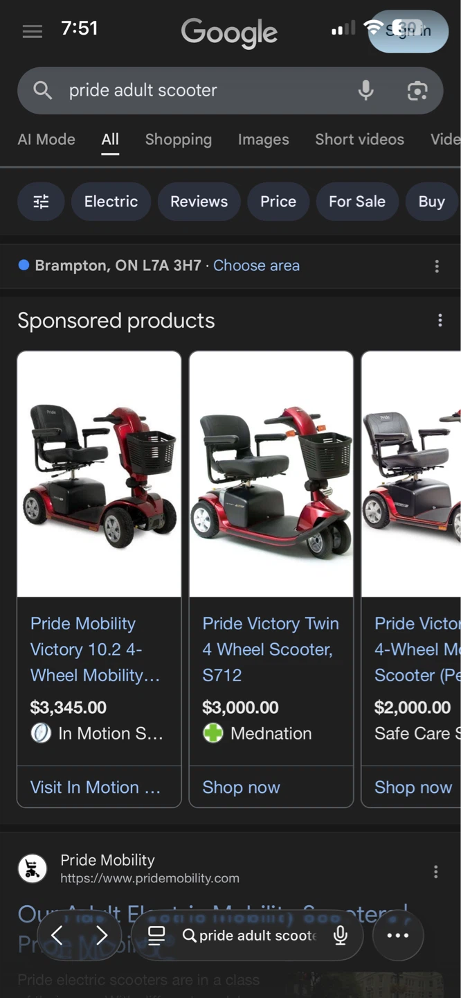 Pride Mobility Scooter Basket - photo 4