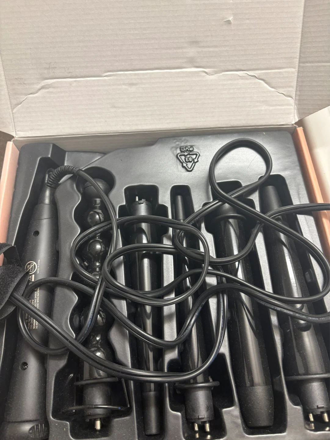 BESTOPE 5-in-1 Curling Wand Set - photo 2