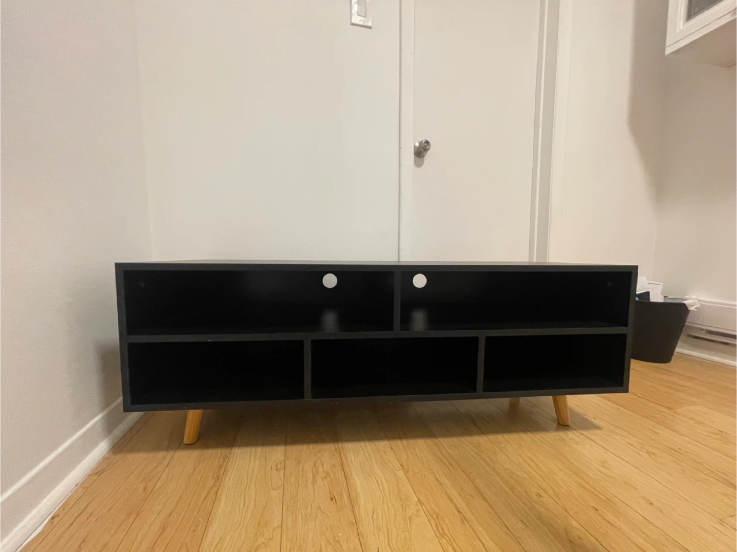 Black TV Stand