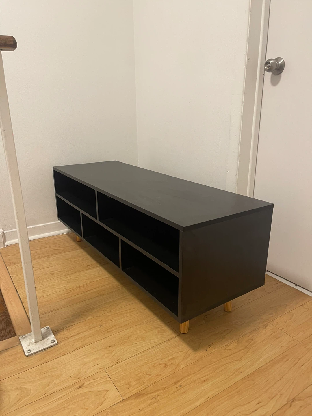 Black TV Stand - photo 2