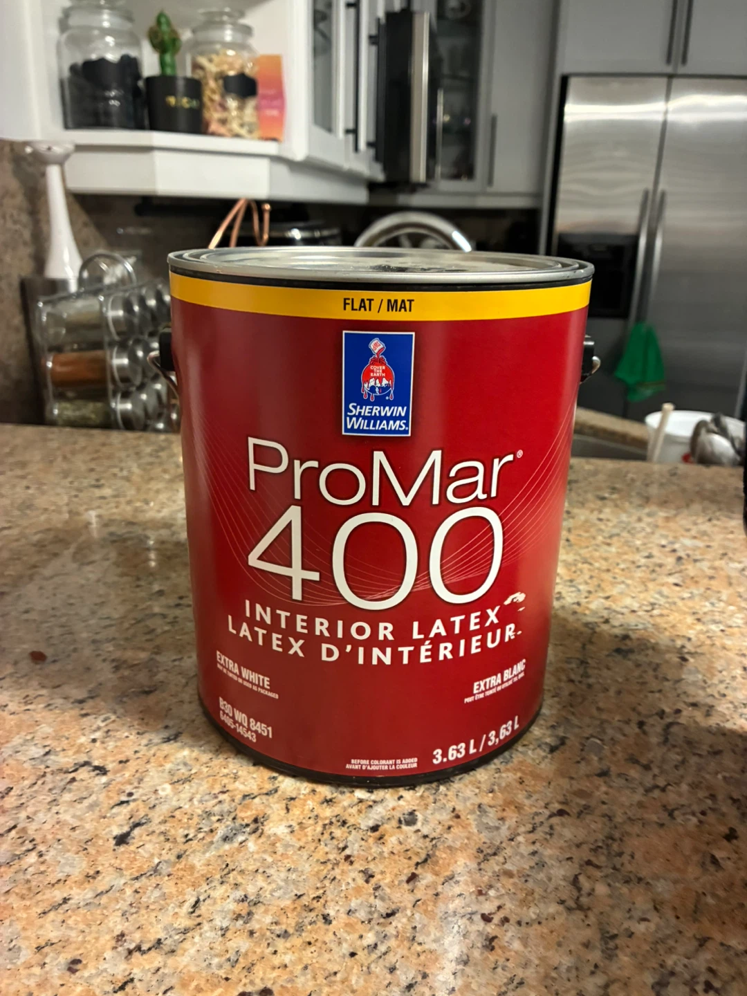Sherwin-Williams ProMar 400 Interior Latex Paint - Extra White