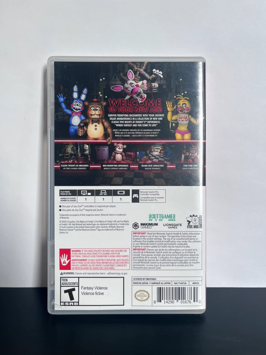 Nintendo Switch Five Nights at Freddy's: Help Wanted Game - photo 2