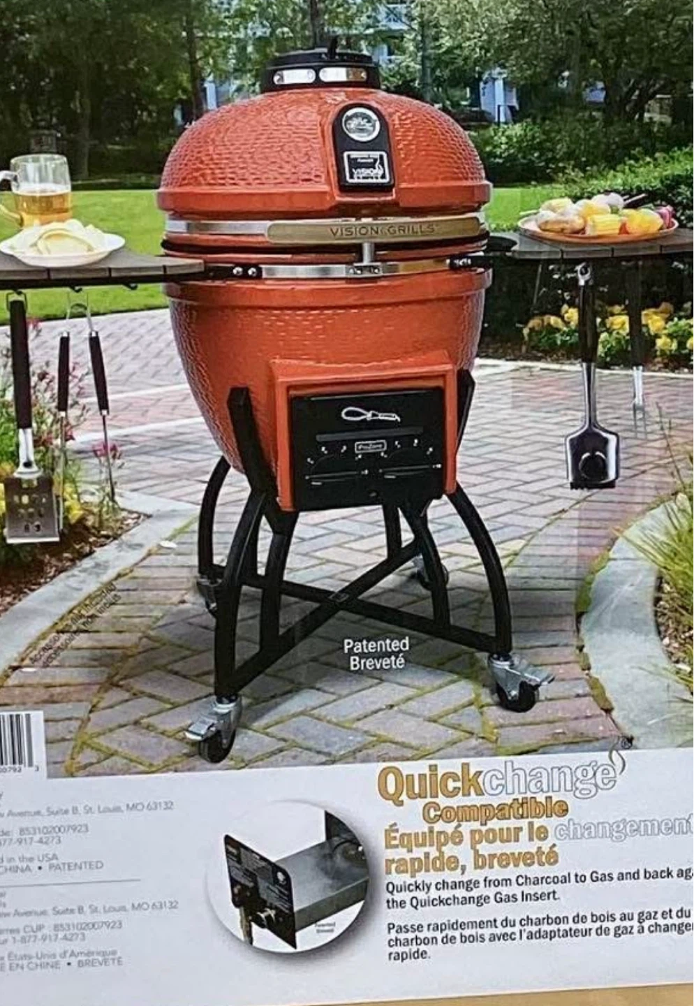 Vision Grills S-Series Ceramic Kamado Charcoal Grill - photo 2