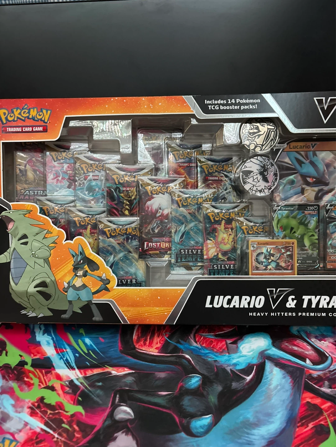 Heavy Hitters Lucario and Tyranitar Premium Collection Box - photo 2