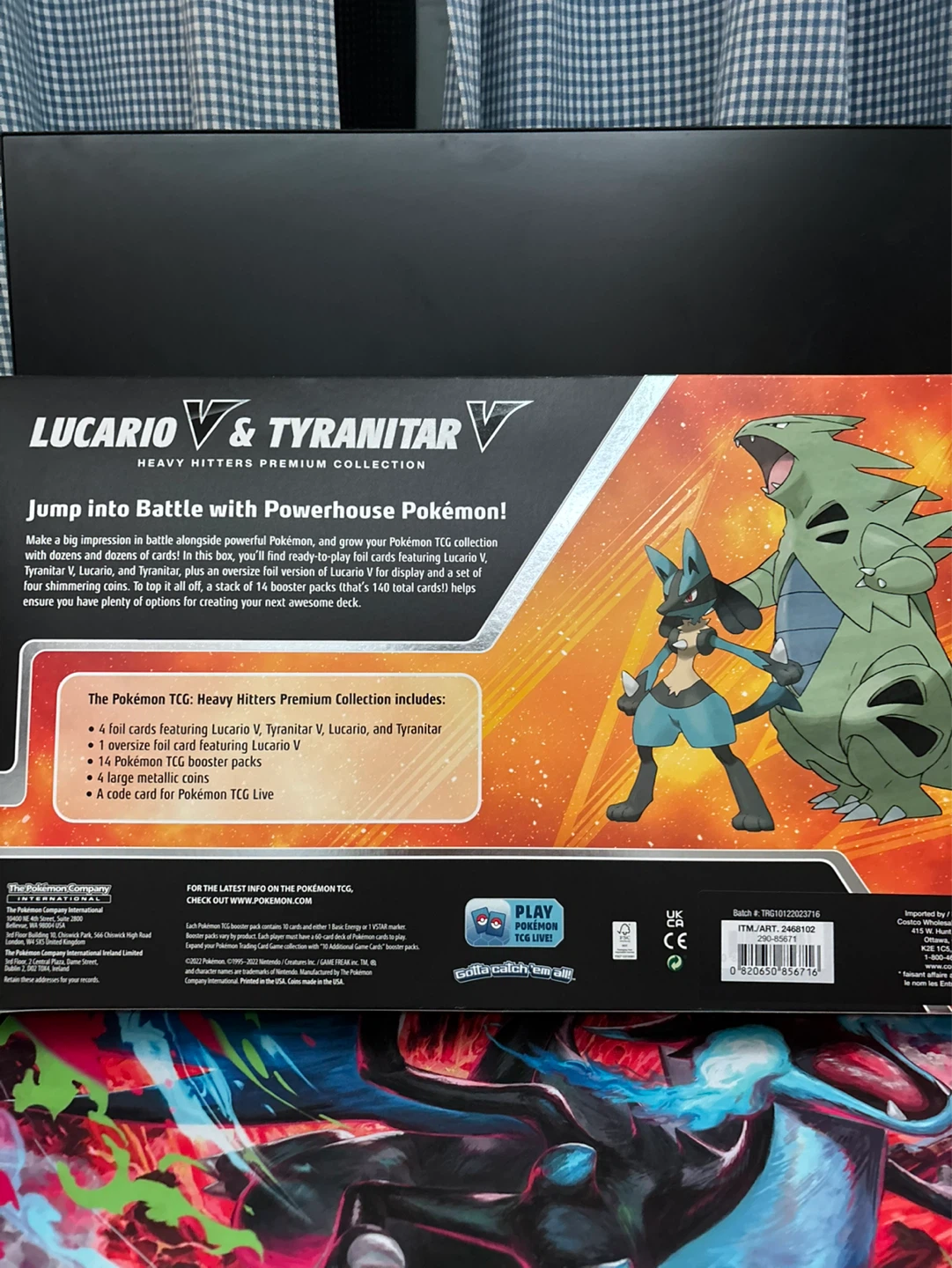 Heavy Hitters Lucario and Tyranitar Premium Collection Box - photo 3
